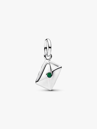 Charm colgante de letra de Santa