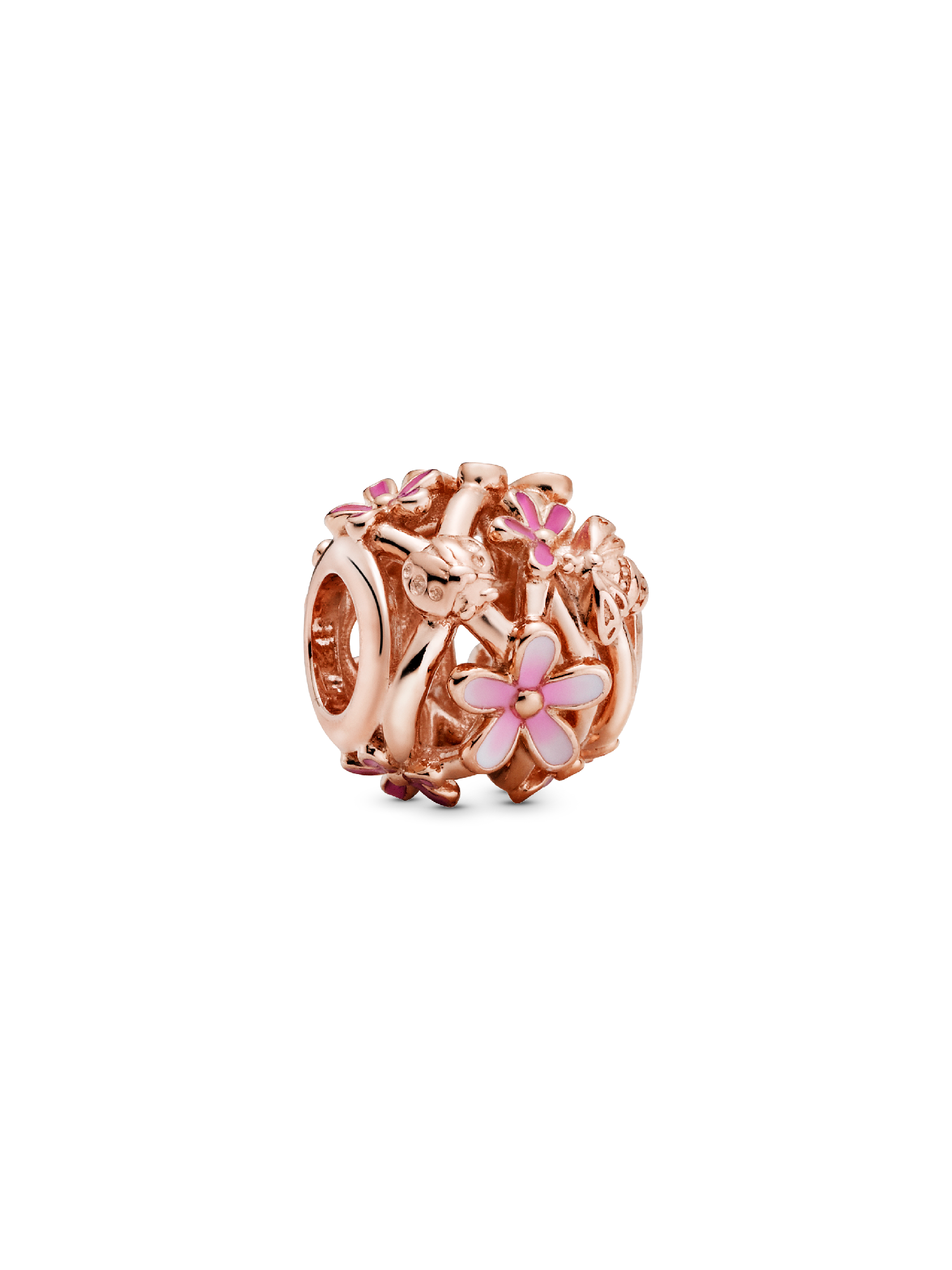 Charm Margarita Rosa Openwork