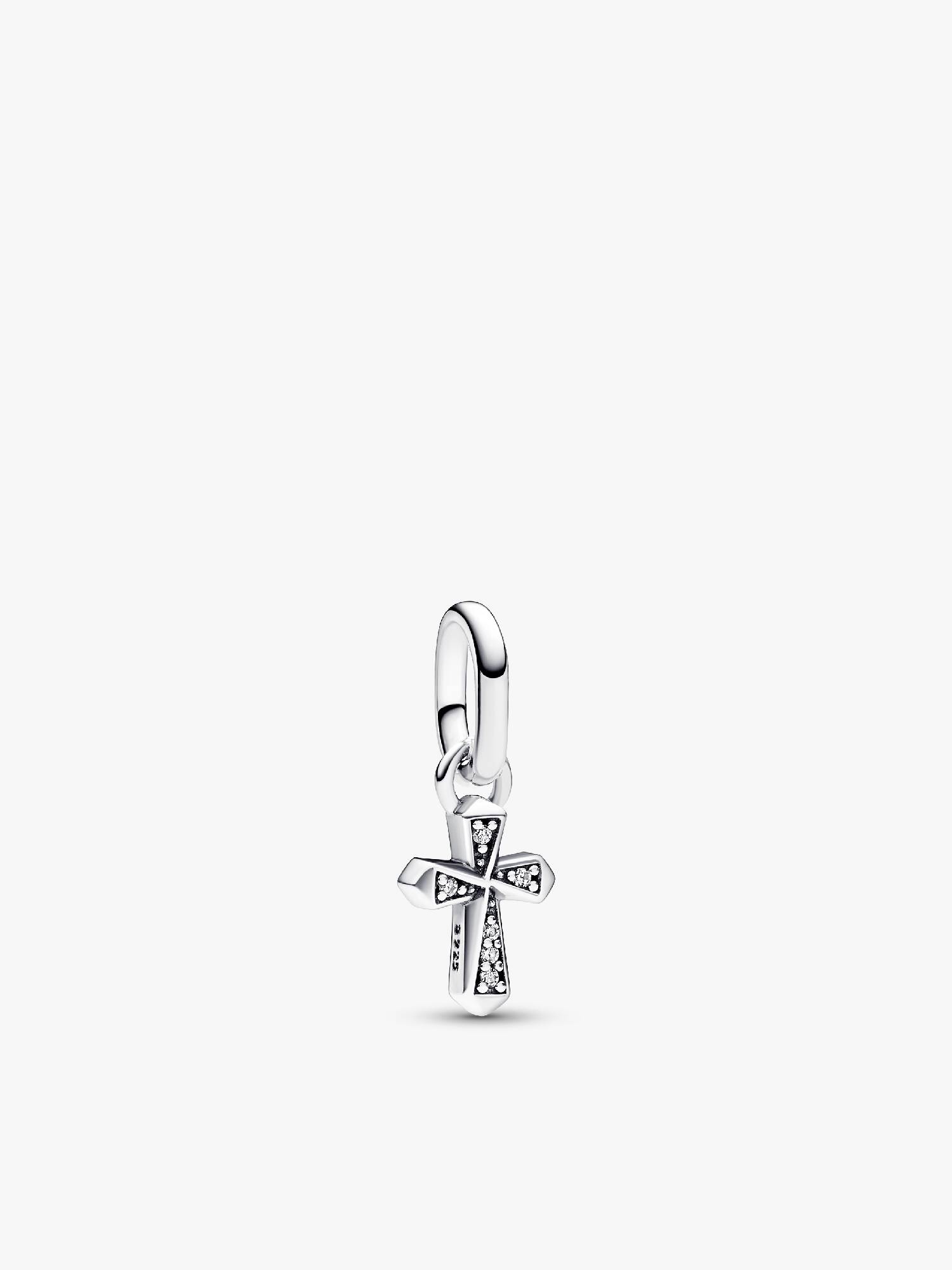 Charm colgante mini cruz brillante Pandora ME