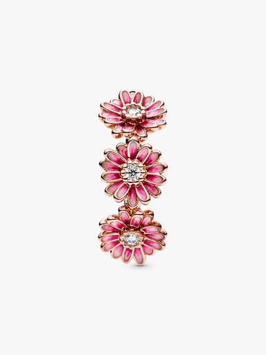 Anillo Trío de Margaritas Rosas 60