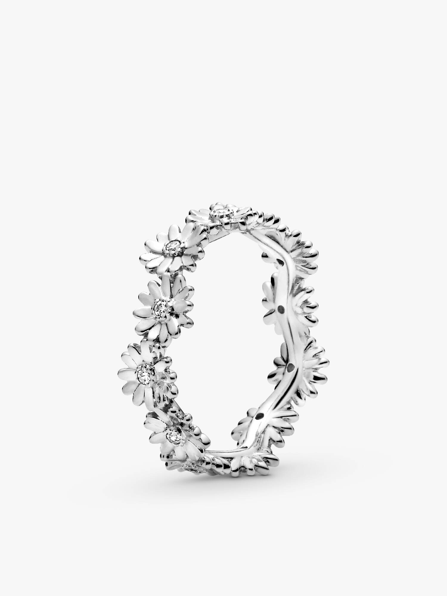 Anillo Corona de margaritas reluciente