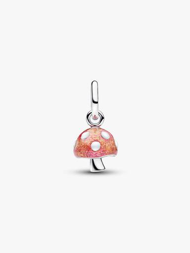 Charm colgante hongo que brilla en la oscuridad