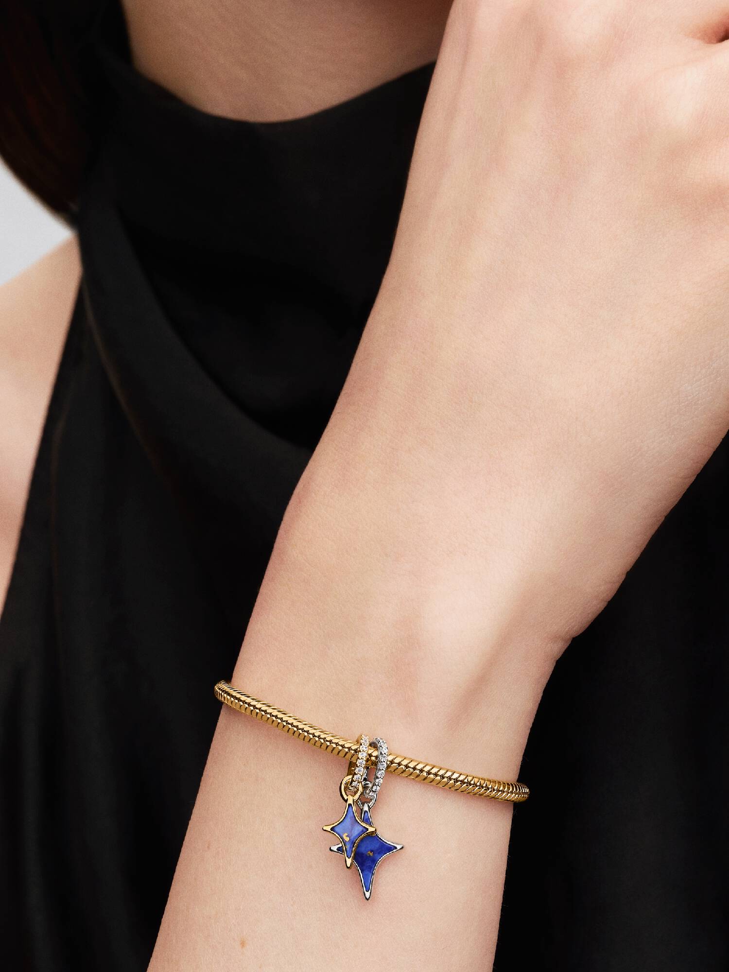 Charm Colgante Divisible Sol y Luna 