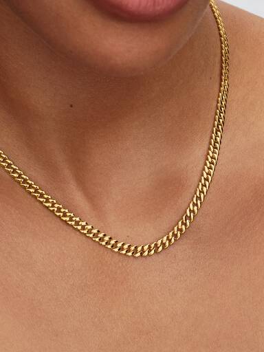 Collar de cadena de bordillo