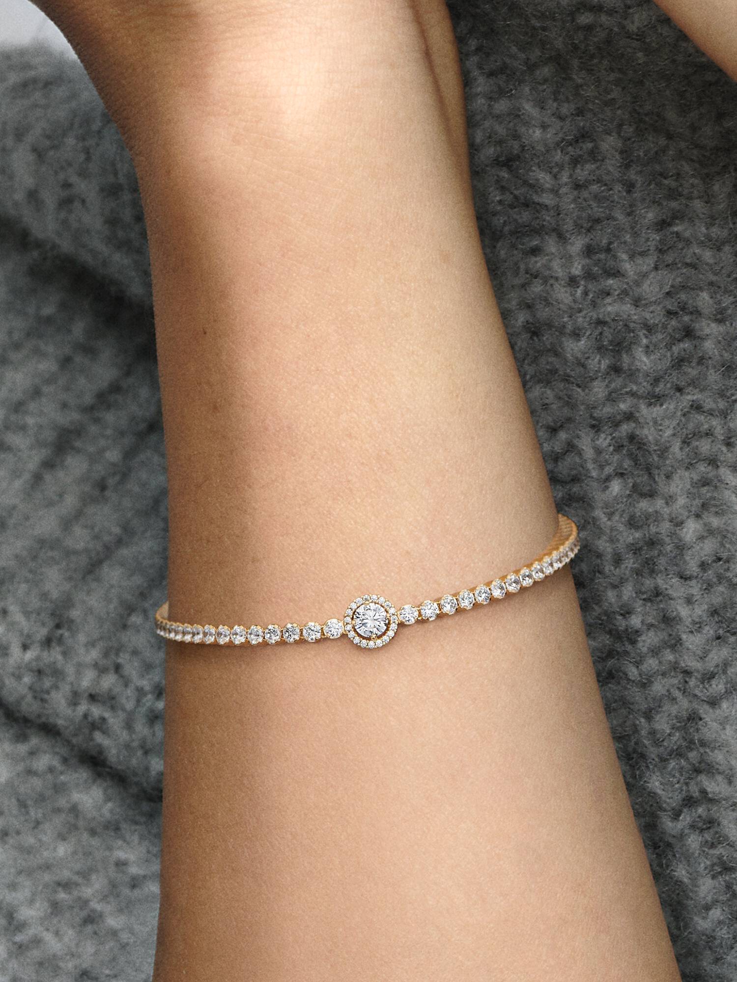 Brazalete Tenis Halo Brillante