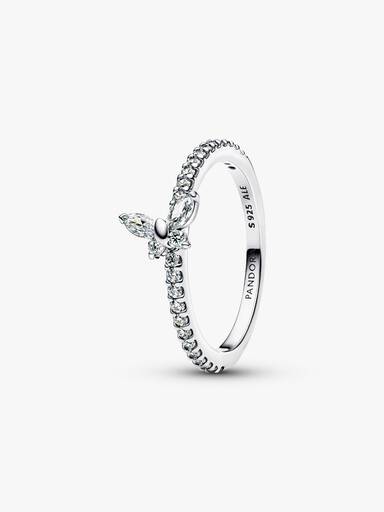 Anillo Mariposa Brillante