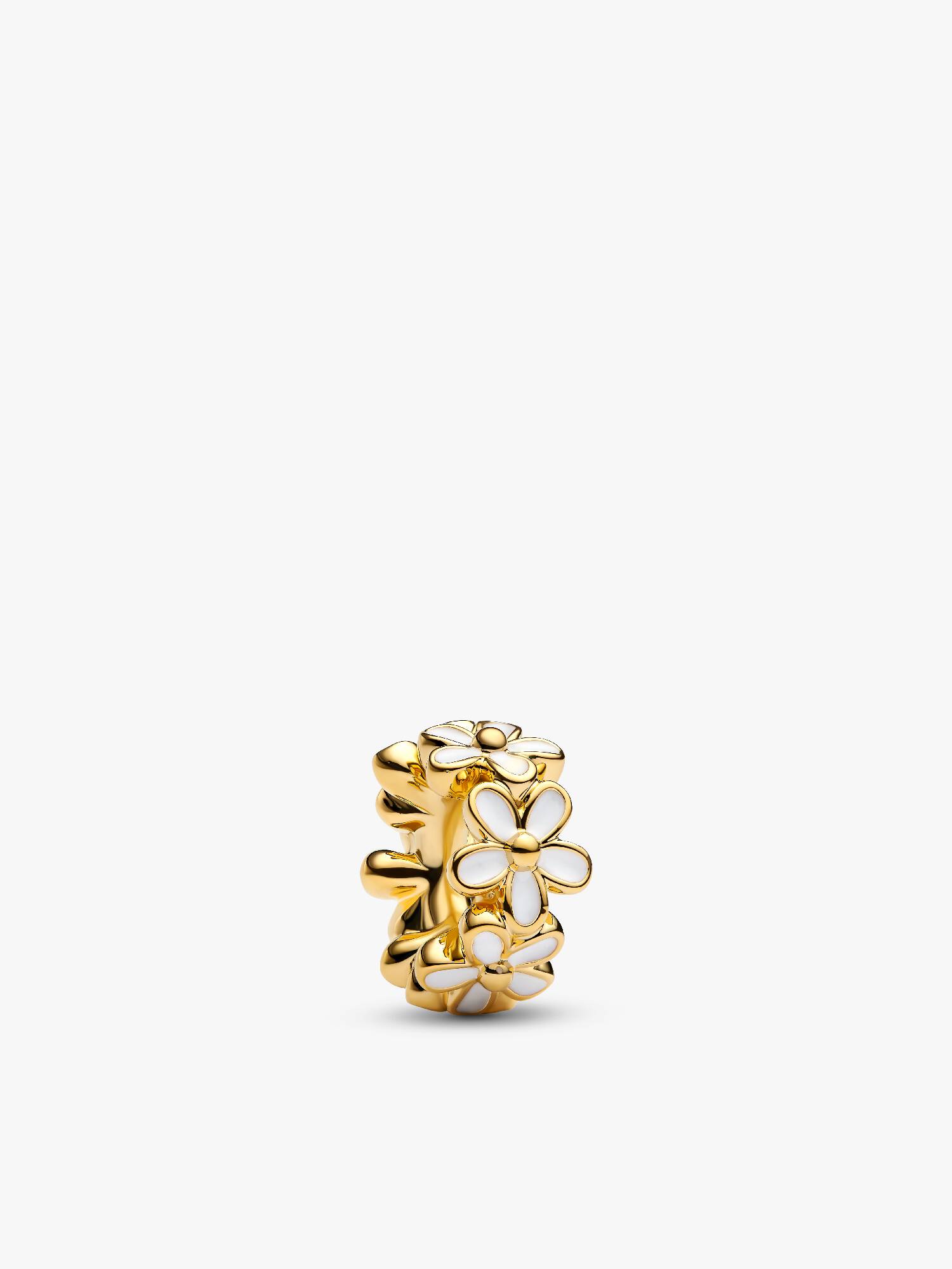 Charm Espaciador Margarita Blanca