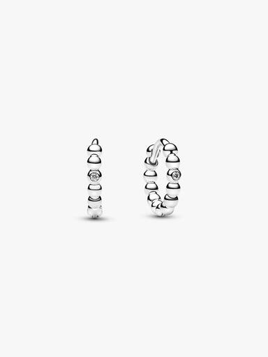 Aros Huggie con cuentas