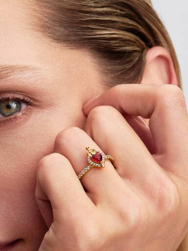 Anillo Reina Malvada de Villanos de Disney