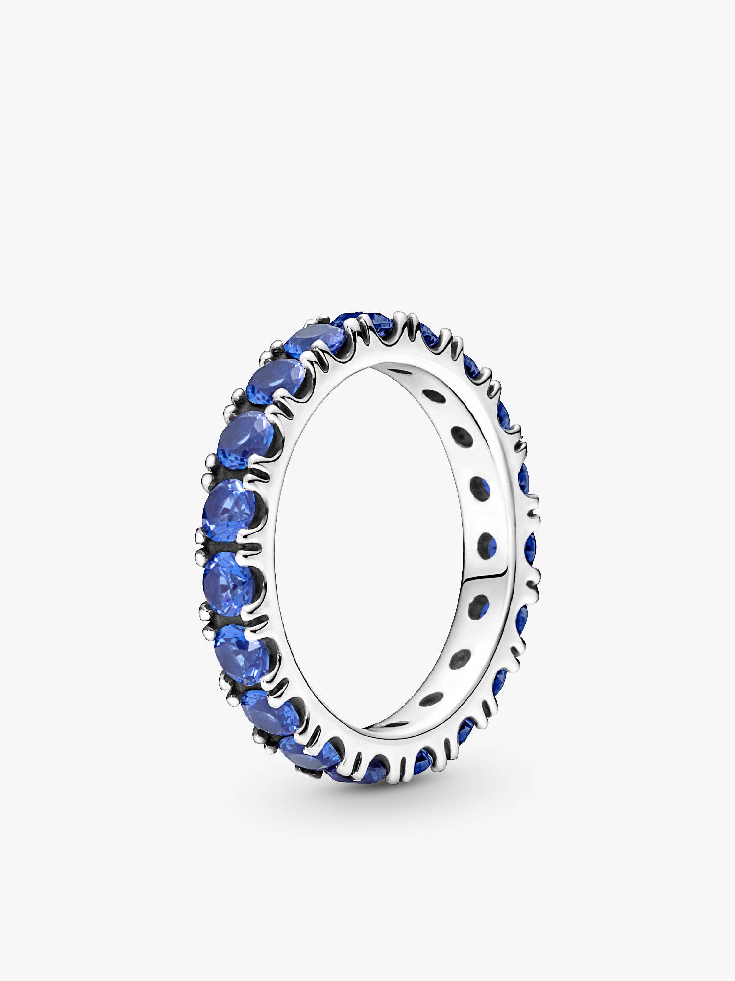 Anillo Eternidad Fila Brillante
