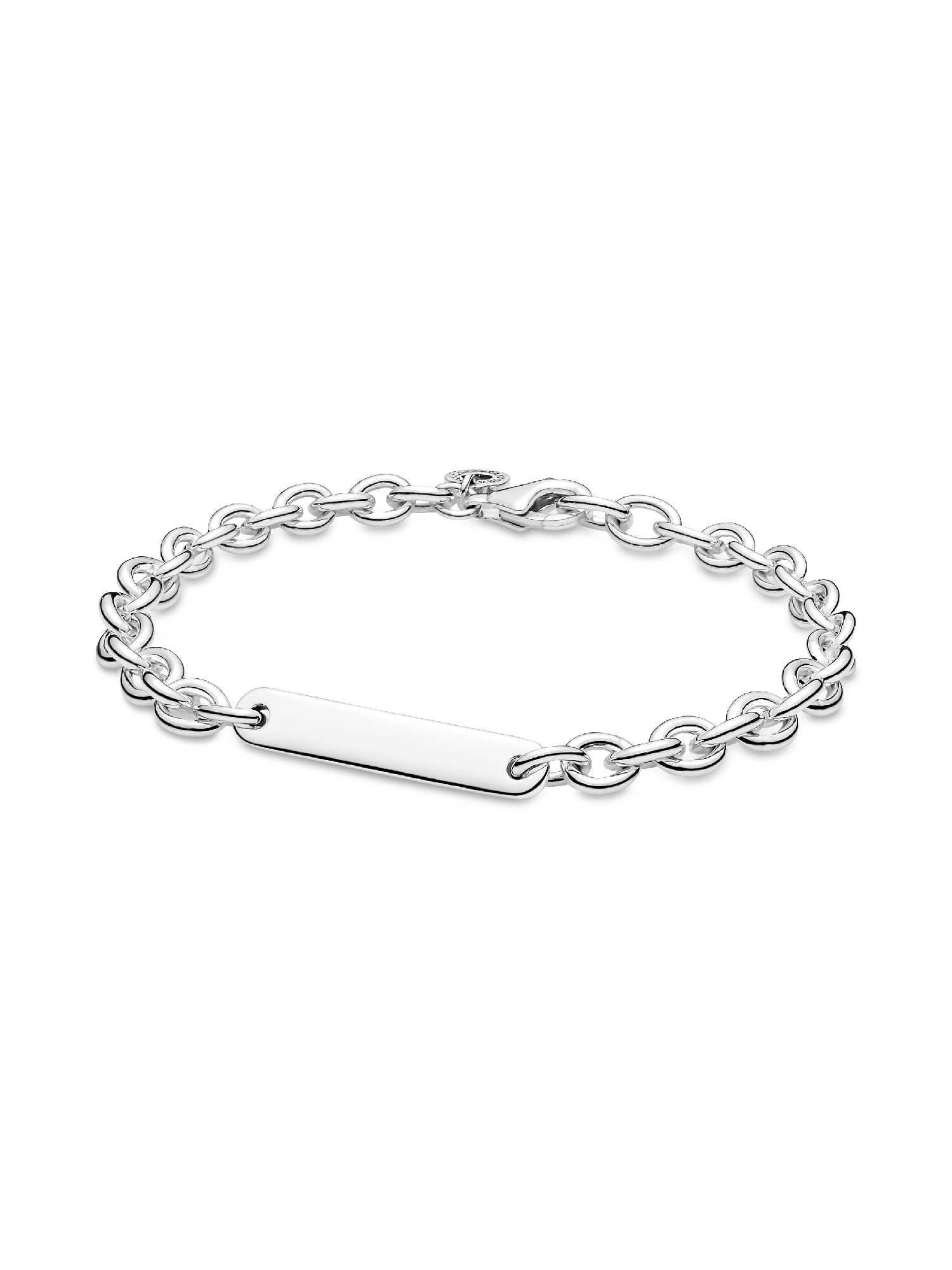 Brazalete De Eslabones Con Barra