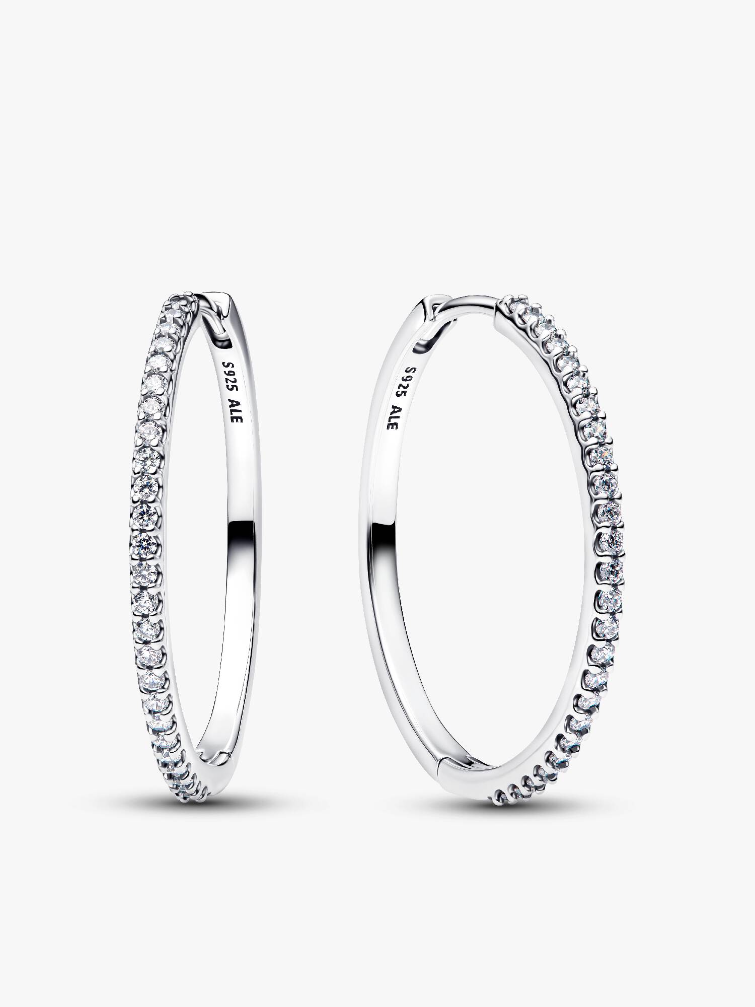 Aros de aro brillantes