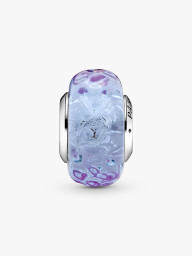 Charm de Cristal de Murano Lavanda Morado Talla única