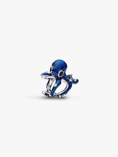 Charm de pulpo azul