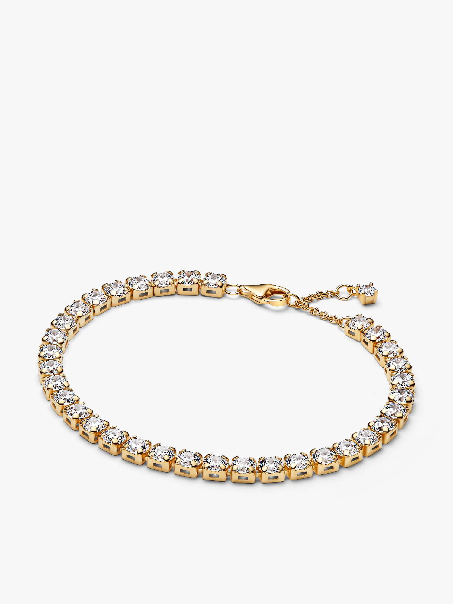 Brazalete de tenis brillante y atrevido