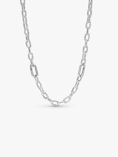 Collar De Cadena 50 Cm De Eslabones Pandora Me