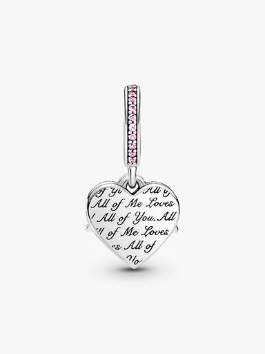 Charm Colgante Corazón Y Mamá