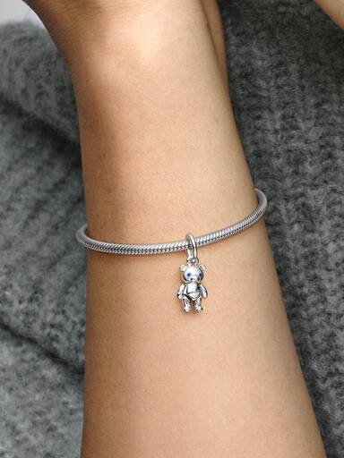 Charm Colgante Osito de Peluche Móvil Talla única