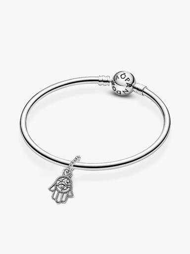 Charm colgante amuleto protector de mano de Hamsa