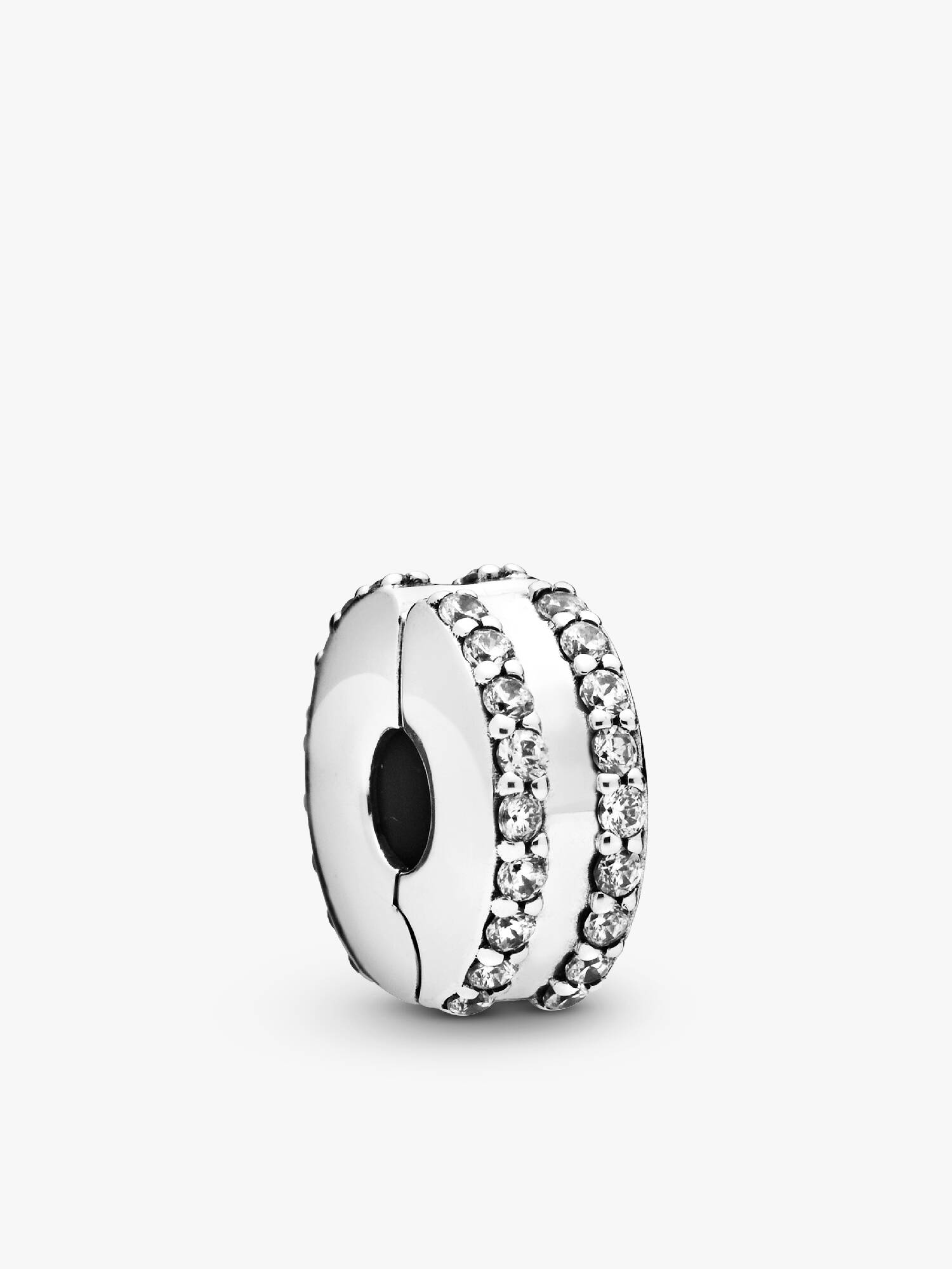 Charm Sujetador Doble línea de pavé