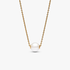 Collar Perla Cultivada de Agua Dulce Tratada Recubrimiento en Oro 14K Collar Perla Cultivada de Agua Dulce Tratada Recubrimiento en Oro 14K