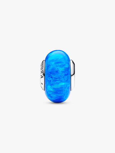 Charm Océano azul intenso opalescente Pandora Plata Esterlina