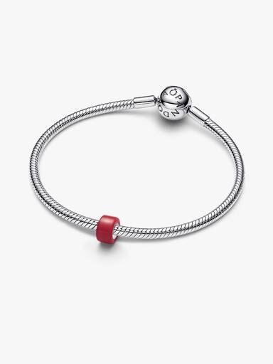 MIni Charm de cristal de Murano rojo