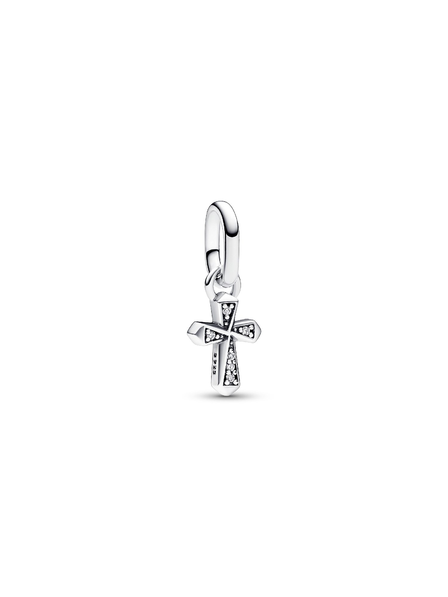 Charm colgante mini cruz brillante Pandora ME