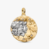 Charm Medallón grande del signo del zodíaco Géminis Charm Medallón grande del signo del zodíaco Géminis