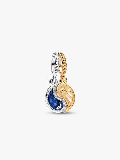 Charm Colgante Sol y Luna Divisible