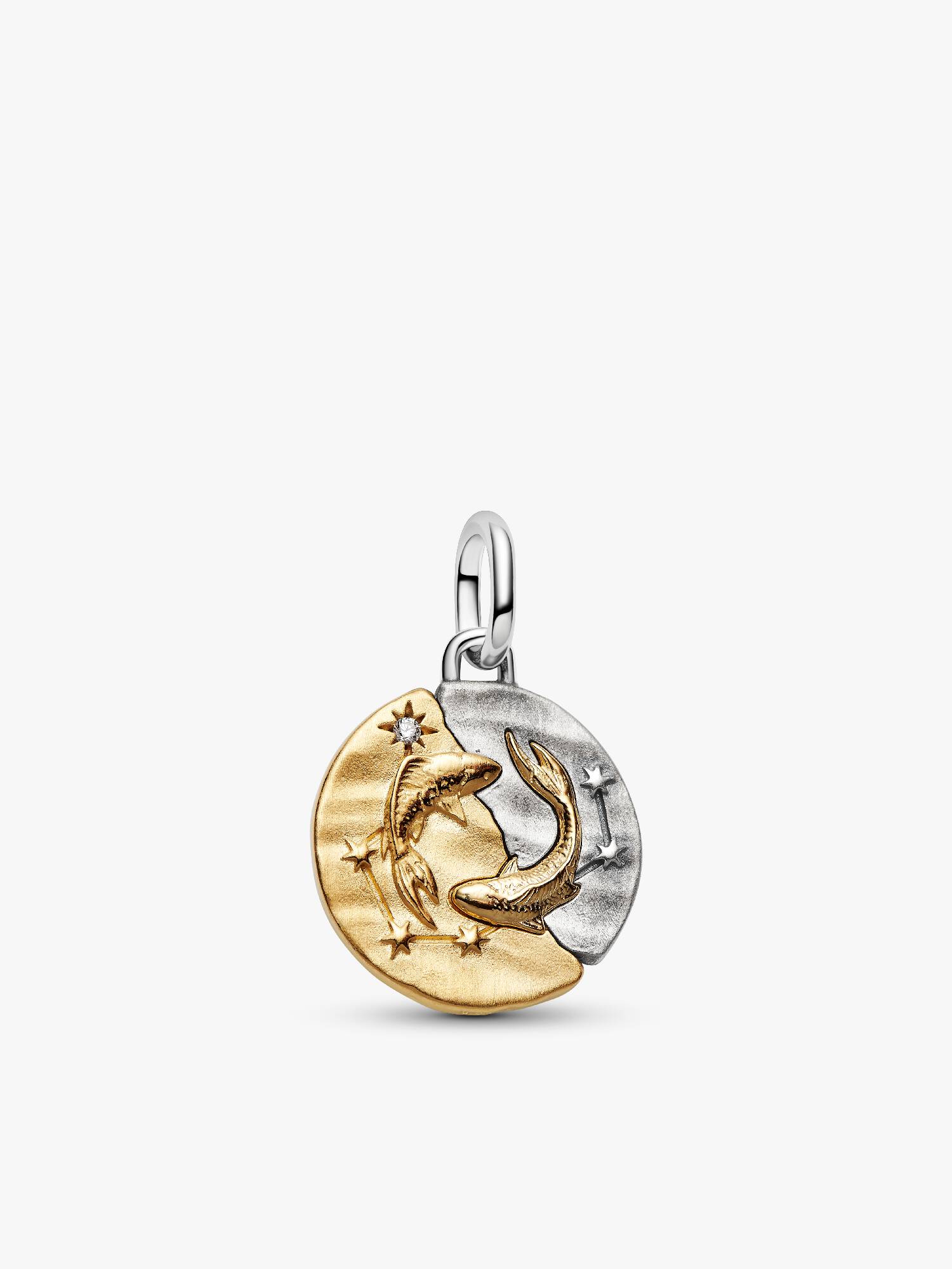 Charm Medallón del signo del zodiaco Piscis