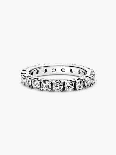 Anillo En Plata De Ley Eternity Brillante 48