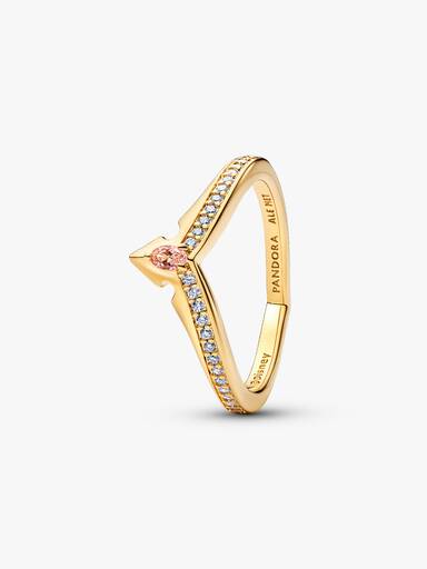 Anillo Tiara de Princesa Aurora de Disney
