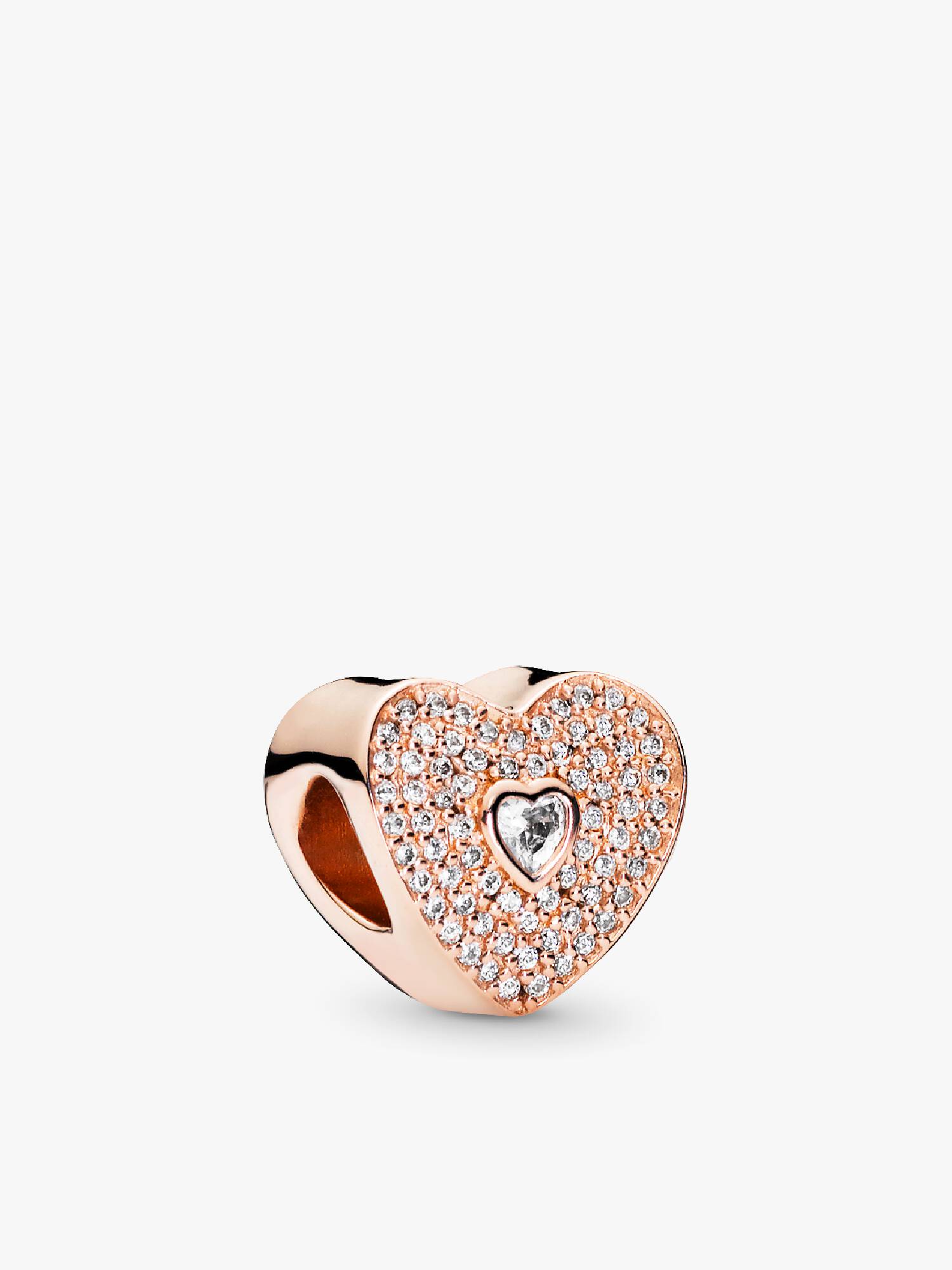 Charm Sweetheart, PANDORA Rose™ y Circonita Transparente
