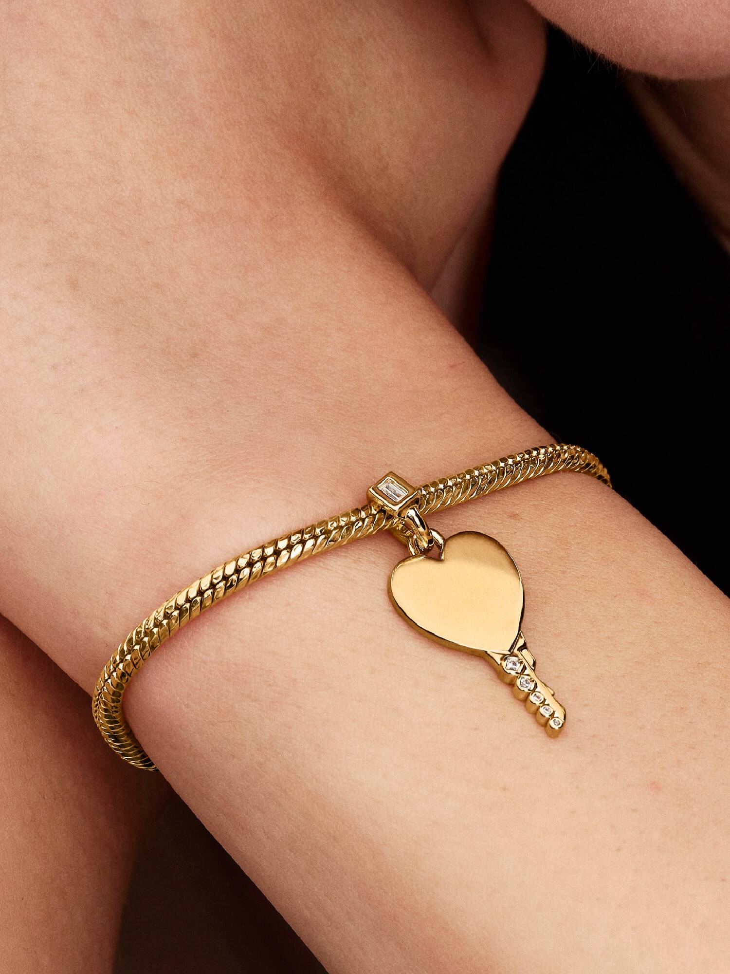 Colgante llave de Corazón Grabable