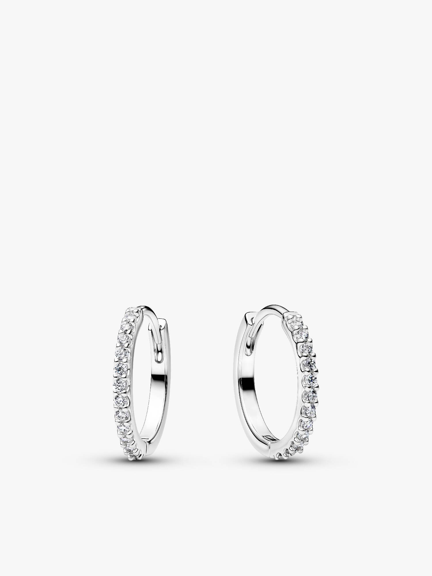 Aros de Aro Mini Brillantes