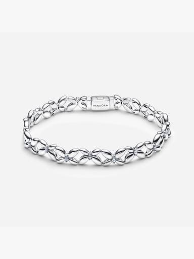 Brazalete de eslabones de mariposa