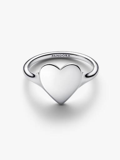 Anillo de Corazón grabable
