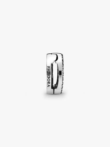 Charm Clip Pavé Redondo