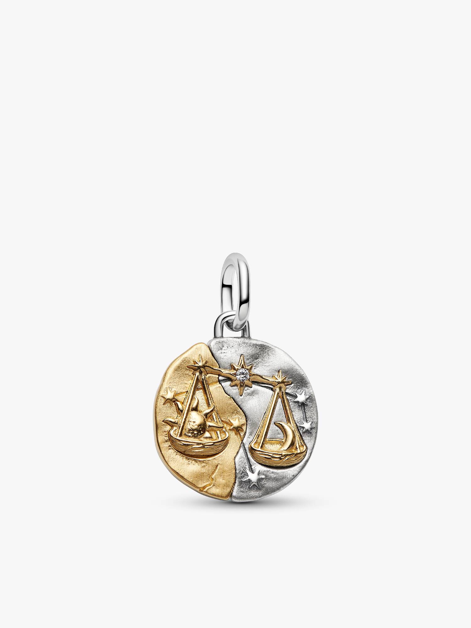 Charm Medallón del signo del zodiaco Libra