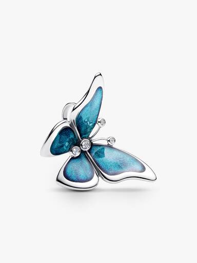 Charm Mariposa Grande Azul