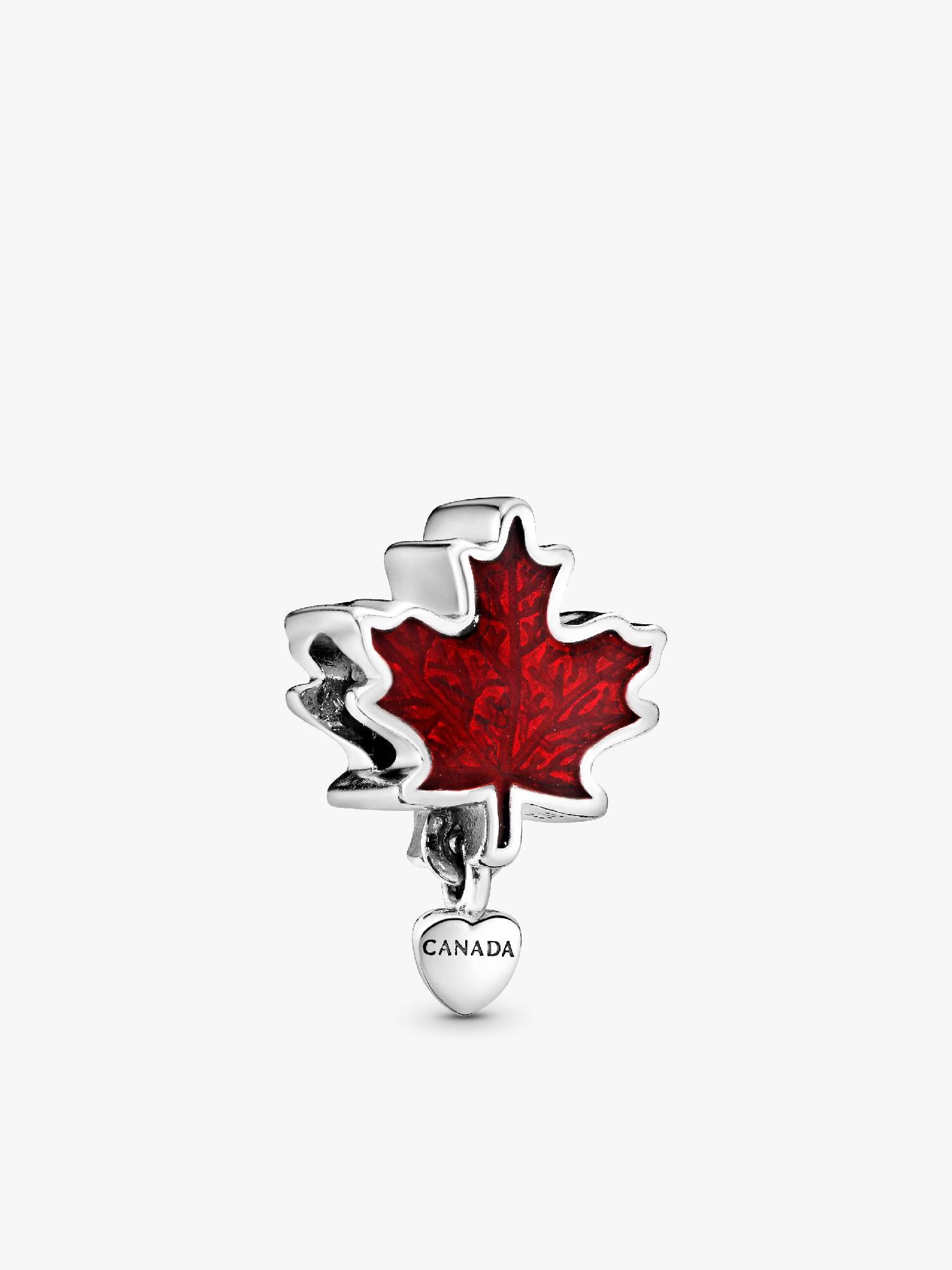 Charm Hoja de Arce Rojo de Canadá Talla única