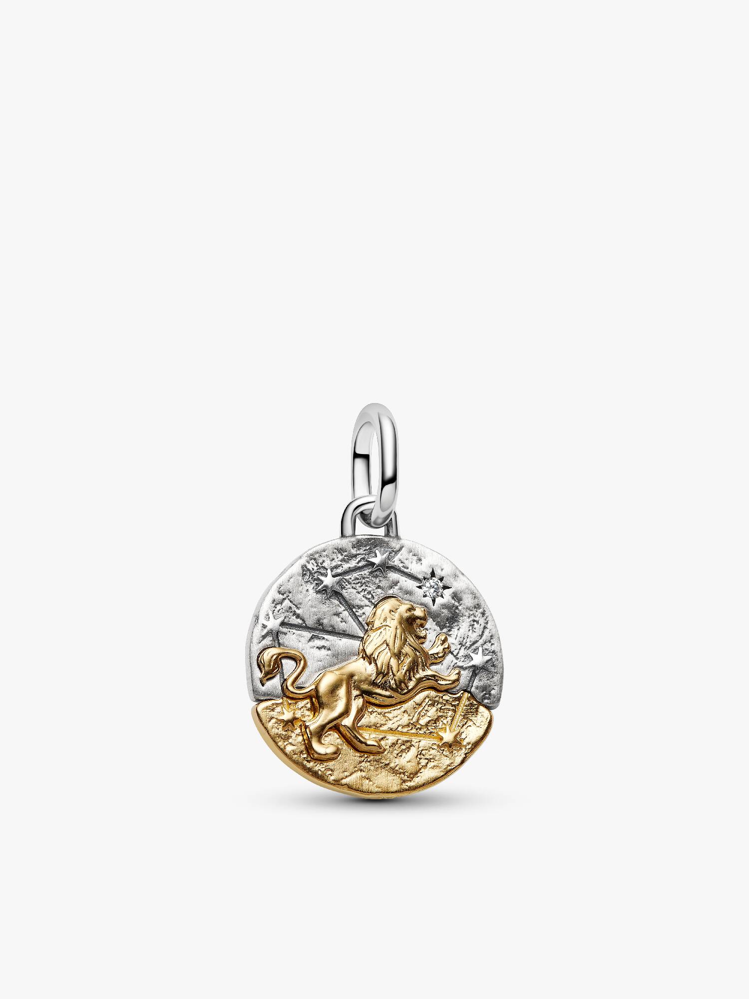 Charm medallón del signo del zodiaco Leo
