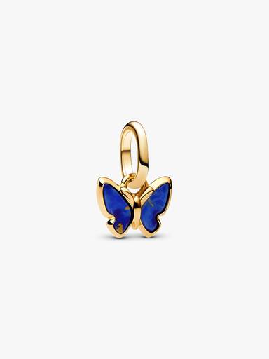 Mini Colgante Mariposa Azul
