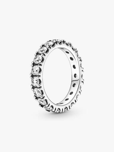 Anillo En Plata De Ley Eternity Brillante 48