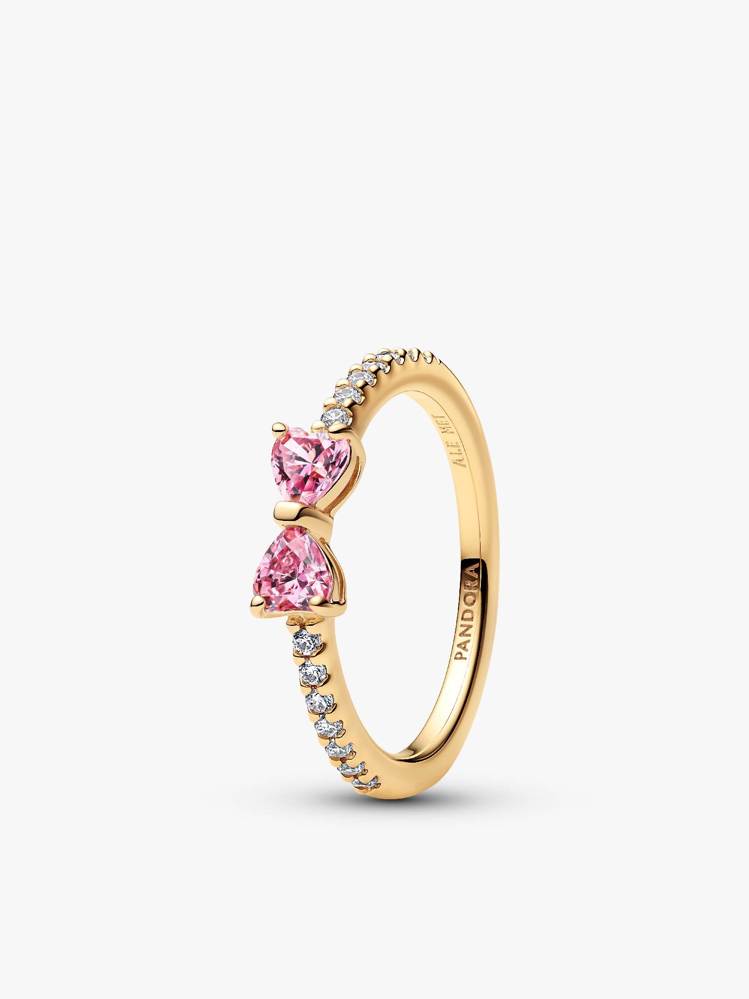 Anillo Hueso de los deseos brillante