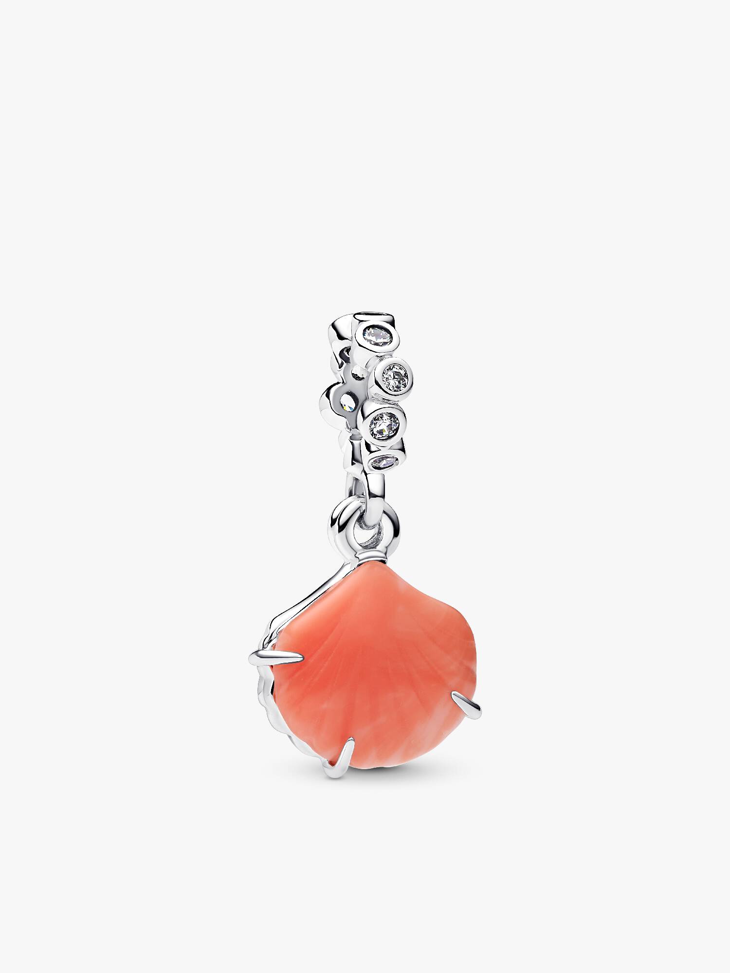 Dije Colgante Doble Concha Coral