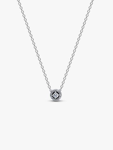 Collar Halo Redondo Brillante