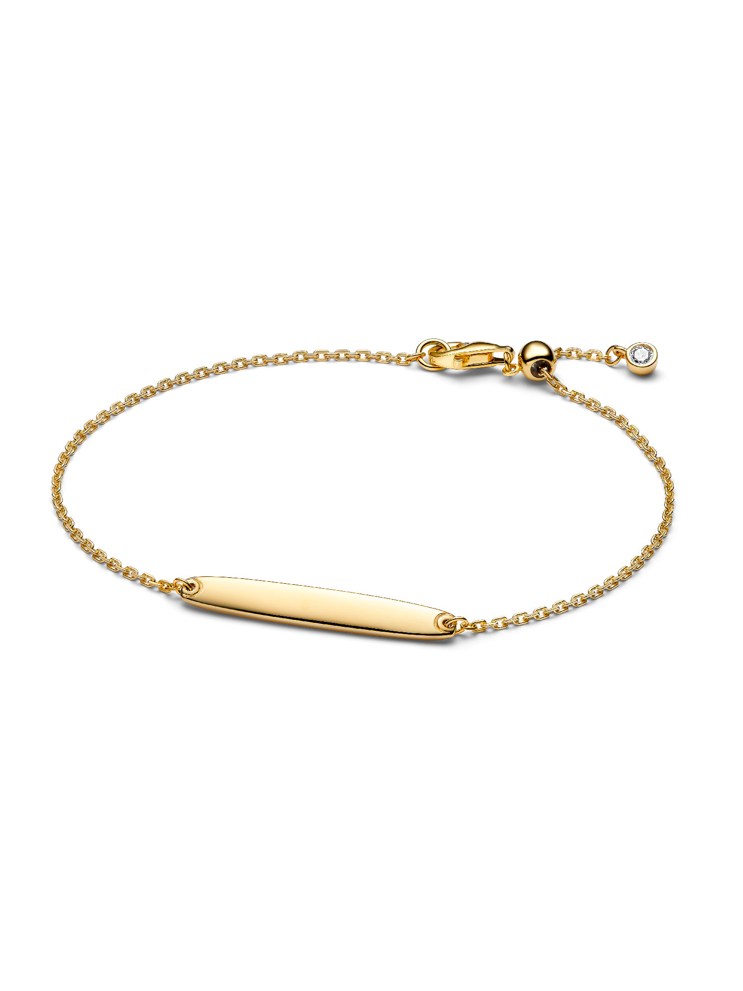 Brazalete de Cadena de Barra Grabable