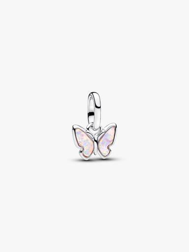 Charm Mini Colgante Mariposa rosa